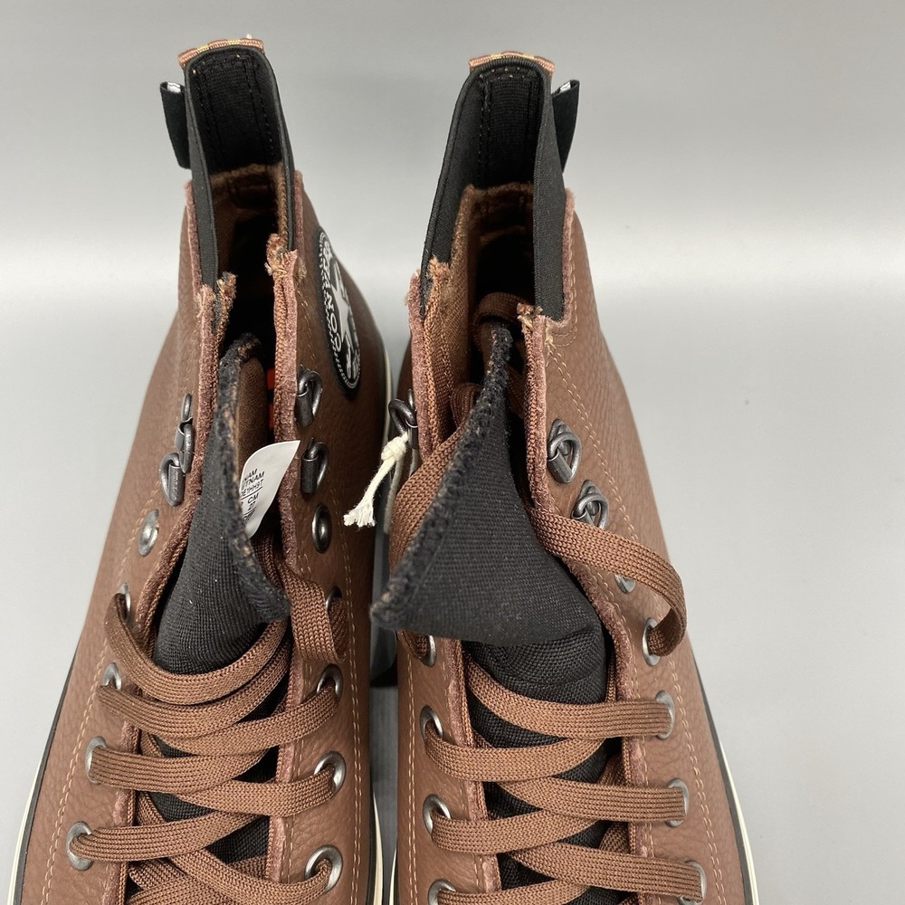 Converse Mens 9 Brown Chuck Taylor All Star City Trek Leather Waterproof Boot - Picture 8 of 15
